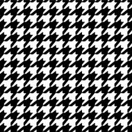 Houndstooth Pattern Pop Style Vector