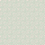 Seamless zig zag pattern with green lines N4