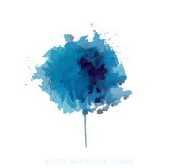 watercolor flower N10