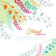 Watercolor floral N9