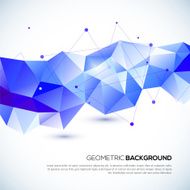 Abstract 3D geometric background N5