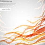 Abstract background with bright waves