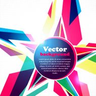 Star frame for your text Abstract background N2