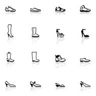 Icon Set Shoes