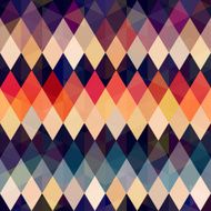 colorful seamless argyle vector pattern