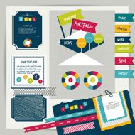 Vintage portfolio elements