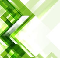 Green mosaic background