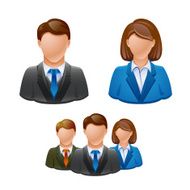 Business people avatar icon