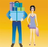 Shopping Couple
