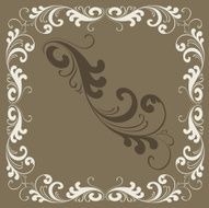 Vintage frame #359 VECTOR