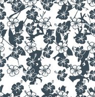 Hawaian seamless pattern