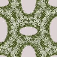 White Lace Seamless Pattern N5