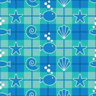 Sea Life Plaid