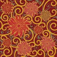 floral wallpaper N82