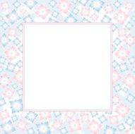Background with flowers vector N3