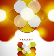 Shiny orange background N3