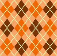 Retro colorful argile pattern or background - brown
