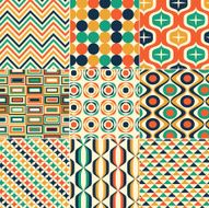 seamless retro pattern N42