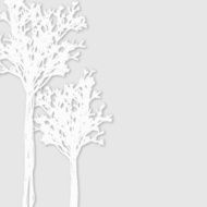 abstract gray tree pattern background