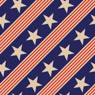 seamless stars retro pattern N8