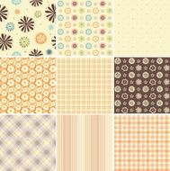 retro seamless set