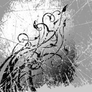 floral grunge background N2