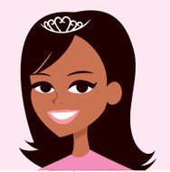 African American Princess Avatar Portrait