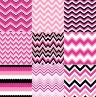 seamless pink zig zag pattern