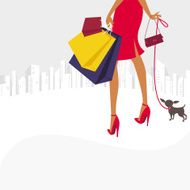 Shopping in the City N9