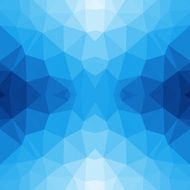 Abstract Polygonal Triangle Pattern