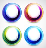 Shiny vector circles N2