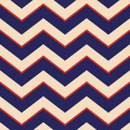 seamless red and blue chevron pattern