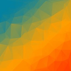 Abstract rainbow triangle background for your designs