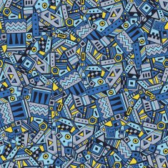 Ethnic seamless pattern Vector illustration N8