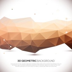 Abstract 3D geometric background N4