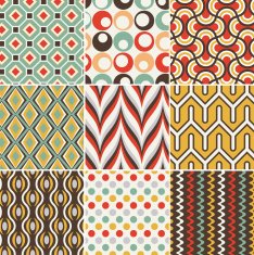 seamless retro pattern N33