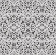 Seamless tiling floral wallpaper pattern