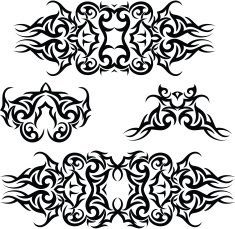 Tribal Tattoo Arm Band N3