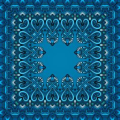 Decorative square pattern