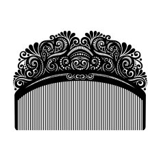 Vector Ornate Comb N2