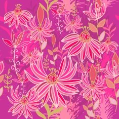 Seamless Floral Pattern N958