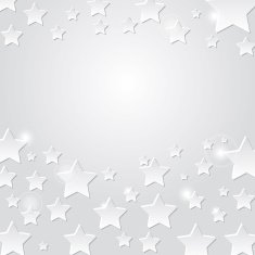 Star on a gray background abstract light Vector illustration