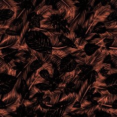 Leaves seamless pattern N11