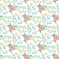 Cute floral seamless pattern background N69