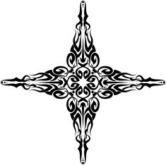 Tattoo Cross N10