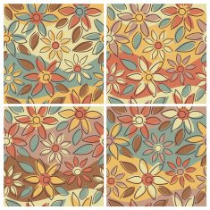 Free-Form Floral Pattern-Autumn