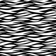 Abstract print animal seamless pattern Zebra tiger stripes