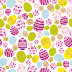 Easter seamless background N9