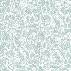 Lace seamless pattern with flowers N231