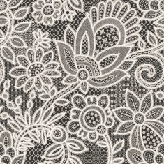 White Lace Seamless Pattern N4